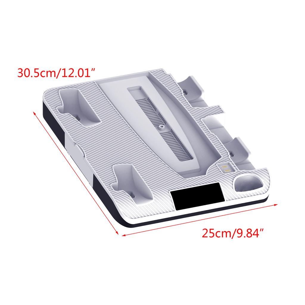 Multifunctional Game Controller Charging Stand Game Console Host Cooling Bracket Game Card Storage Holder for PS5/PS VR2