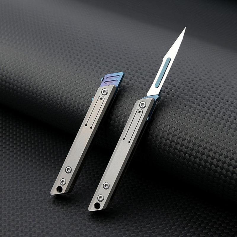 Миниатюрный ремесленный резак Многофункциональный съемный складной резак с 10 шт. сменных головок для рукодельных художественных проектов