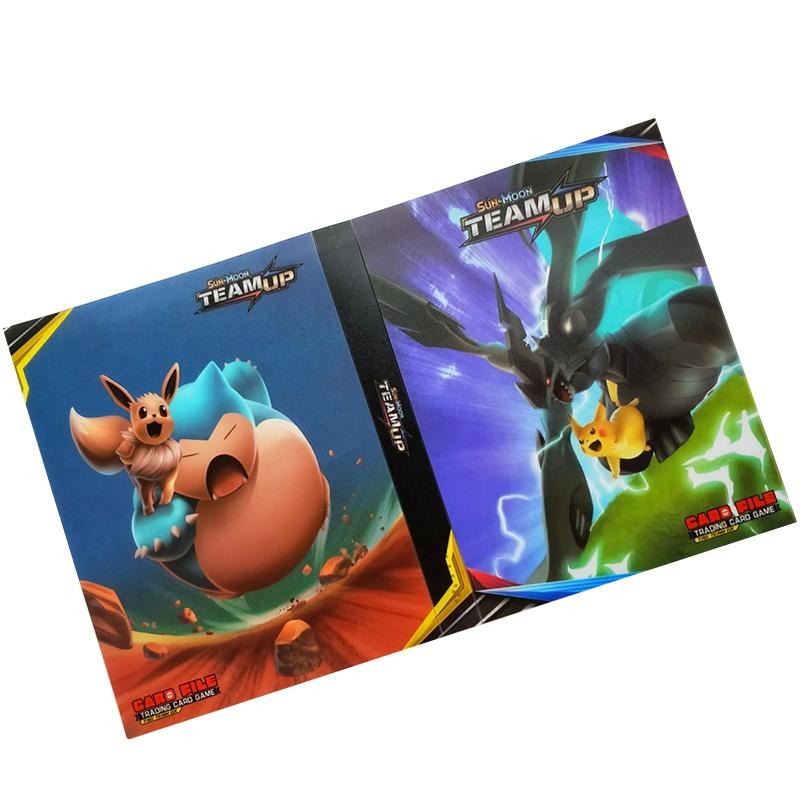 Альбом для карточек коллекции Покемон Pet Genie с 240 отделениями и яркой обложкой для подарка на День защиты детей