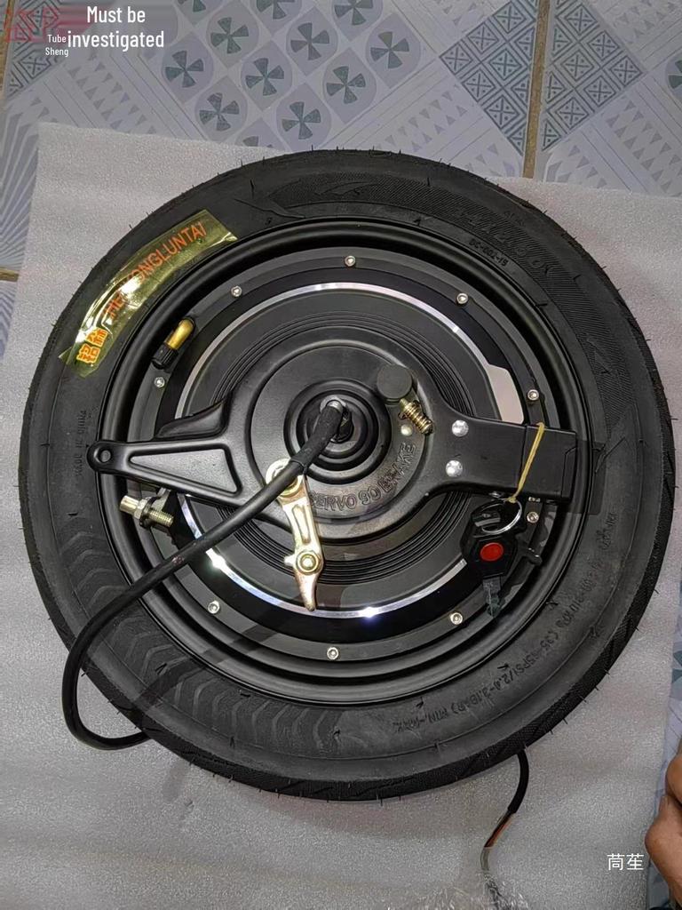 Бесколлекторный мотор-колесо 48 В 350 Вт с барабанным и расширительным тормозом