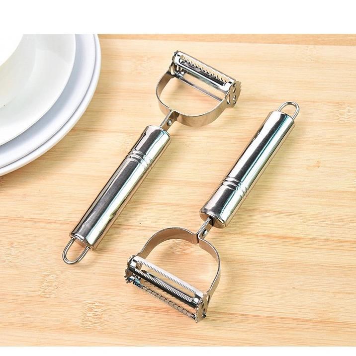 Овощечистка из нержавеющей стали, многофункциональная картофелечистка, ломтерезка для фруктов и картофеля, измельчитель овощей для кухни, кухонные принадлежности, инструменты для приготовления пищи