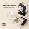 Japanese High-Density Metallic Gel Paint for Flower Outlining: Gold/Silver