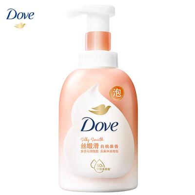 Пена для душа Dove с ароматом белого персика 400 мл