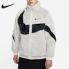 Nike Sportswear Swoosh Color-Block Logo Jacket Men Jackets White DH6685-072
