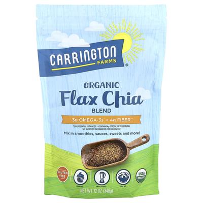 Органическая смесь льна и чиа, 340 г(12oz)