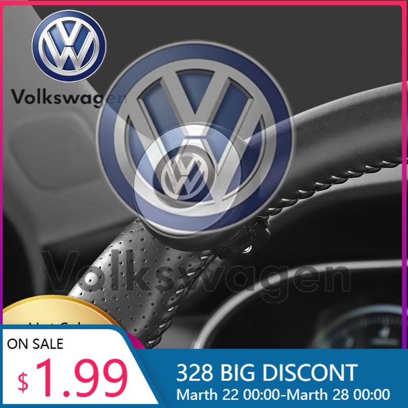 PCVHD1 2026 Hot Styling Mouldings For VOLKSWAGEN VW Car Turning Steering Wheel Booster Spinner Knob 360 Degree For VW Volkswagen Golf P