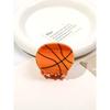 1 Коллекция акриловых зажимов для волос серии Баскетбол футбол Регби Сладкий Крутой зажим-акула личность простой зажим для волос на затылок
