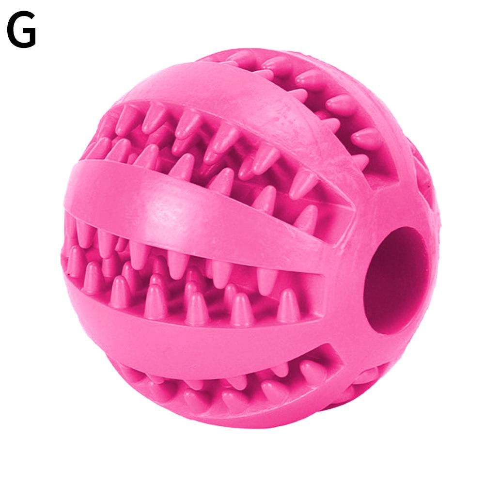 NEW Dog Ball Toys For Small Dogs Interactive Elasticity Puppy Chew Toy Tooth Cleaning Rubber Food Ball Toy Pet Stuff Accessories