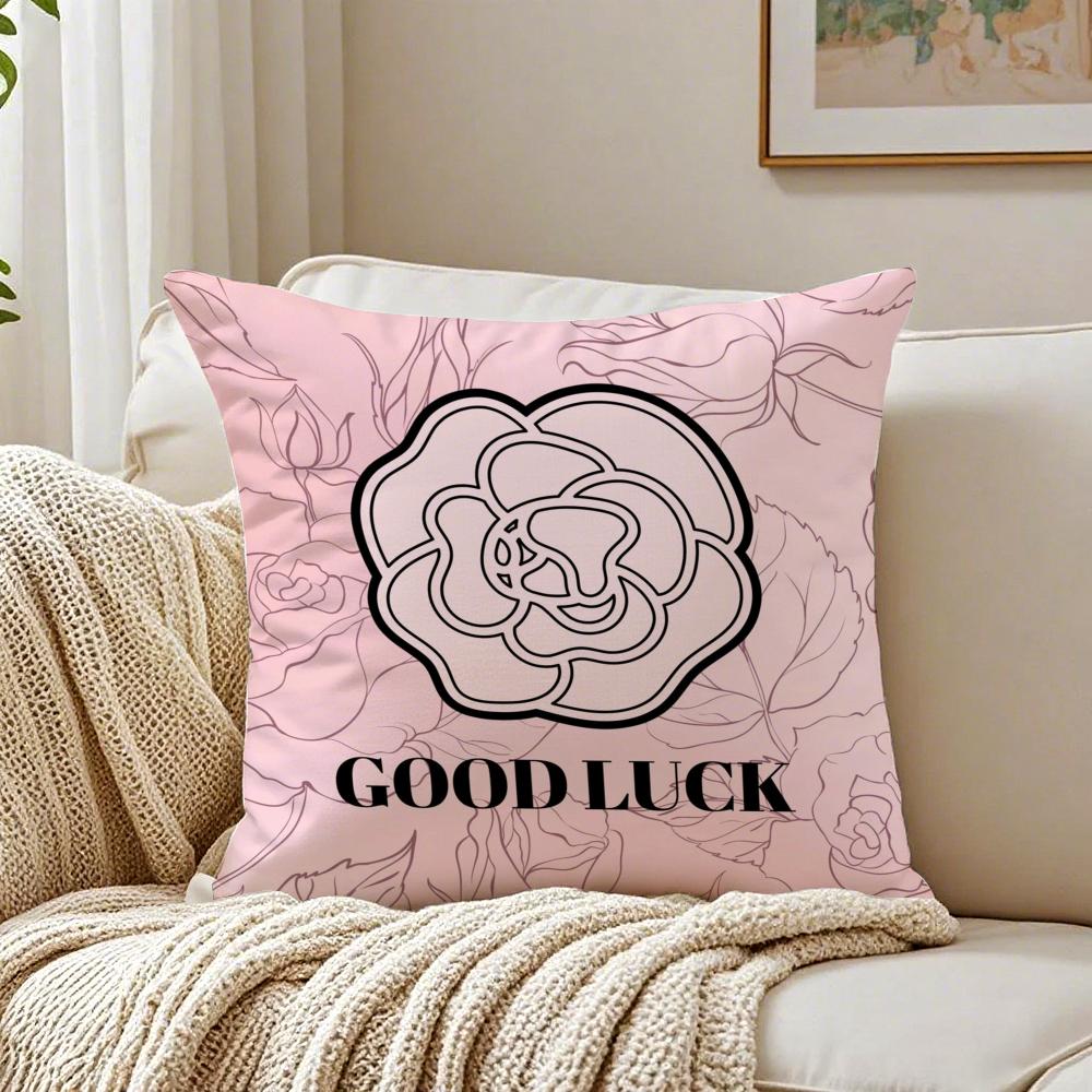 Hot selling Camellia highend printing Cushion Cover Pillowcase Antidustmite living Room Sofa Decor Cushion Room