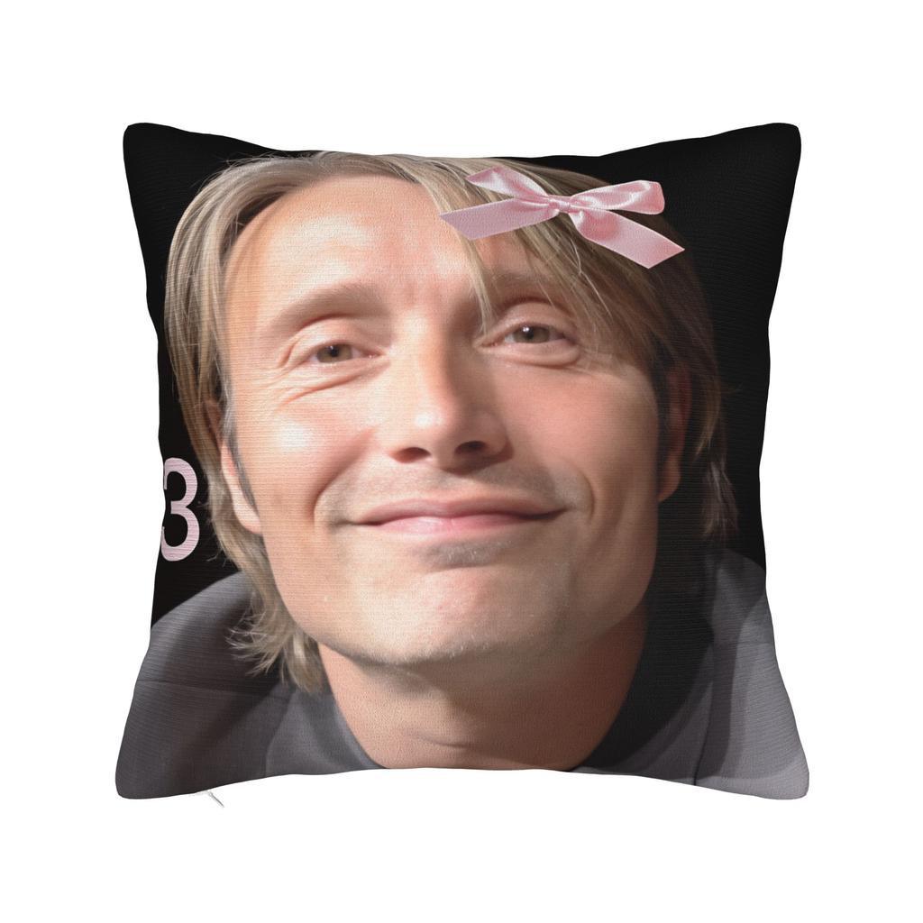 Mads Mikkelsen HHannibal Наволочка для подушки Модная наволочка для гостиной дивана Удобные наволочки Подарок