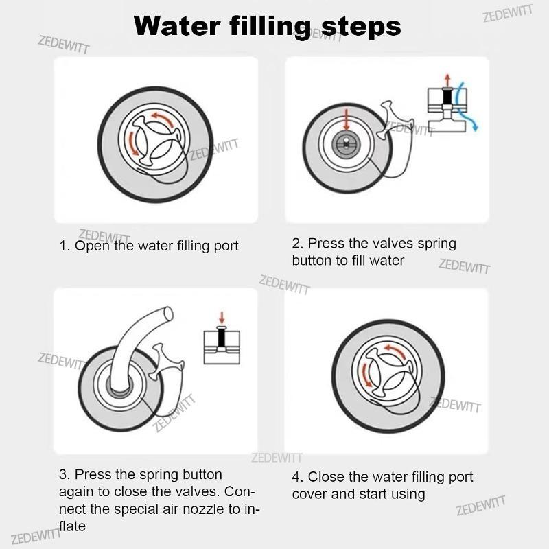Adjustable Water Weight Ball Heavy Duty 20kg/14lbs Portable Aqua Training Bag For Strength Core Balance Workout Home Gym Fitness