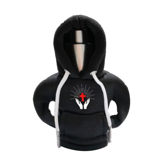 Yousheng Car Gear Shift Knob Hoodie Cover Cute Costume for Manual & Automatic Stick Shift Universal Car Interior Decor Fun Auto Accessory