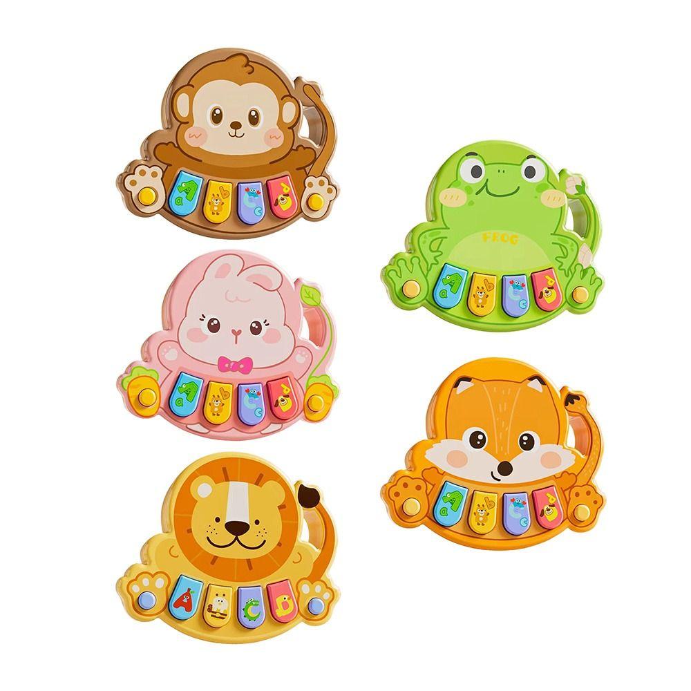 Многофункциональное обучающее музыкальное детское пианино, интерактивная обучающая музыкальная игрушка, электронная игрушка-пианино