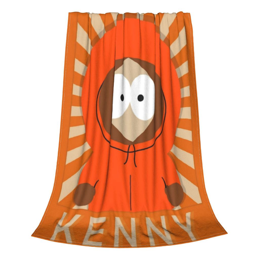 Epic Kenny McCormick Blanket Warm Cozy Fluffy Funny Southpark Throw Blankets for Couch 50x60 Inch Multi-size Rug Piece
