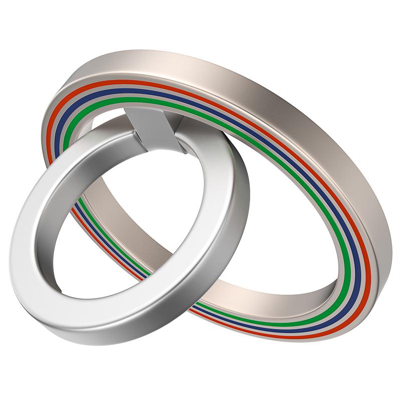 360° Magnetic Finger Ring Holde for MagSafe Magnet Stand Grip for IPhone 15 14 13 Pro Max Xiaomi Bracket Sticker