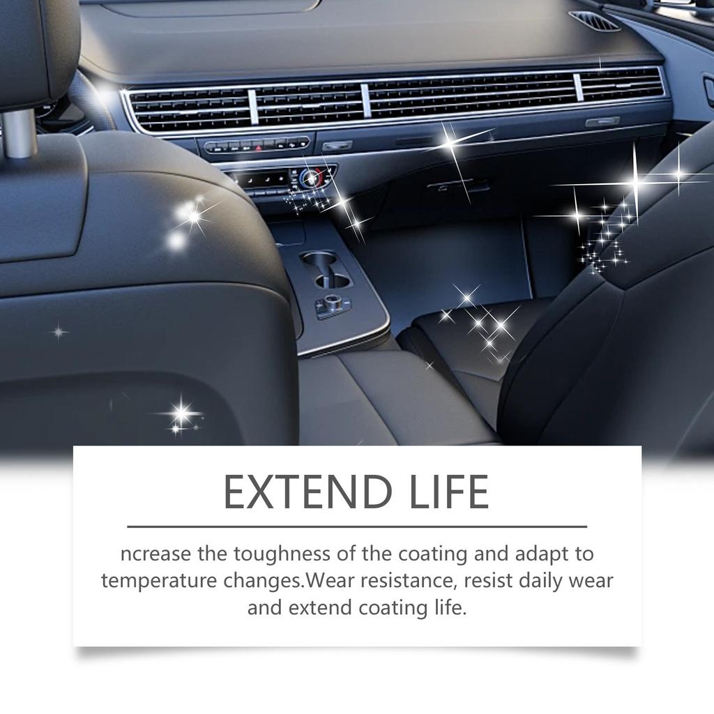 Средство для восстановления пластика салона автомобиля, защита от царапин, усиление блеска, дезинфекция, яркость, как у нового средства для ухода 100 мл