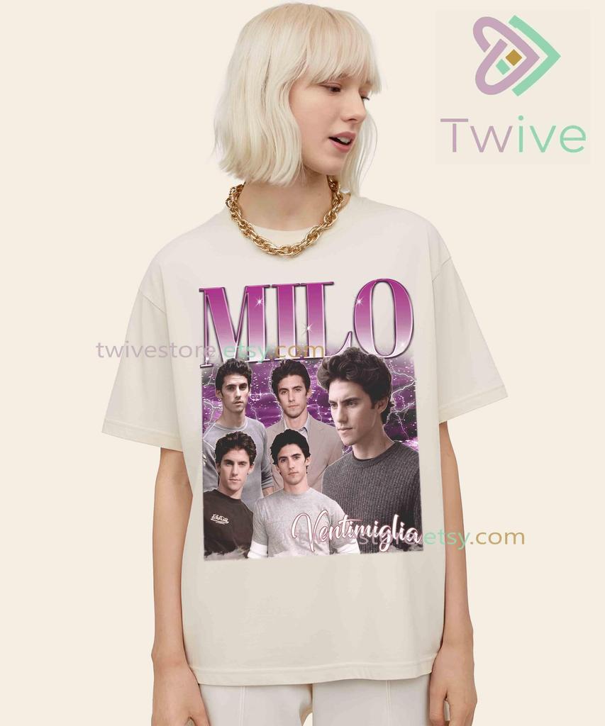 Vintage MILO VENTIMIGLIA Shirt, Milo Ventimiglia Homage TShirt, Milo Ventimiglia Fan Tees, Milo Ventimiglia Retro 90s Shirt, Milo Merch Gift
