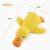 Cute pet Plush Toy Dog Calming Duck Stuffed Duck Toys Chew Toy Durable Squeaky for Puppy Pet Teeth Cleaning Chew Toy Pet Supplie