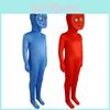 Fireboy Watergirl And Cosplay Costume Cartoon Jumpsuits Halloween Party Garment