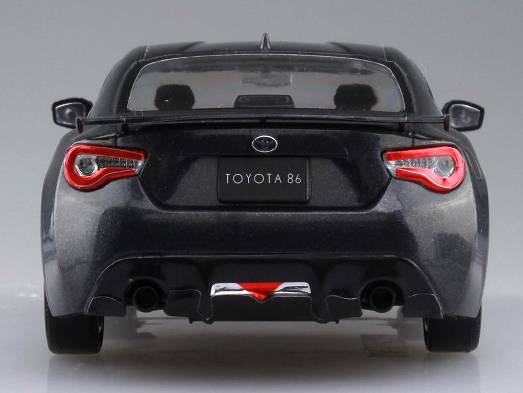 Aoshima Bunka Kyozai Масштаб Серия The Snap Kit Toyota 86 Темно-серый металлик Сборная модель из пластика 1/32 Предварительно окрашенная 03-C