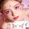 5PCS Waterproof Face Tattoo Sticker Butterfly Glitter Tattoo Sticker  Event Supplies