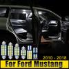 For Ford Mustang 2010 2011 2012 2013 2014 2015 2016 2017 2018 2019 3PCS 12v Canbus Car LED Dome Lamps Trunk Light Accessories
