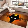 1PC rug Wolf In The Night Wanderers Carpet, Chair Rug,Area Rug for Office Bedroom living rooms bedroom, Doormat decor Christmas fan gifts