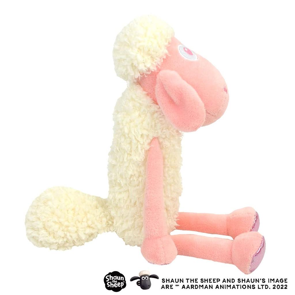 Plush Shaun the Sheep 25cm Limited Color 15th Anniversary [NICI] Pink/Glitter