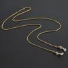 Популярная женская металлическая цепочка-шнурок для очков и солнцезащитных очков в виде змеиной кости