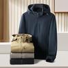 Men's Plus Size Nylon Spandex Jacket with Detachable Hood