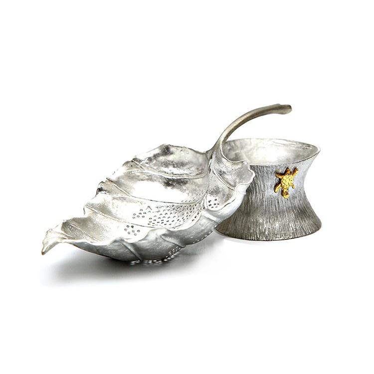 Чайное ситечко, фильтр для чая, сетка для листьев, набор для чая Кунг-фу, японское ситечко для чая, подставка, аксессуары