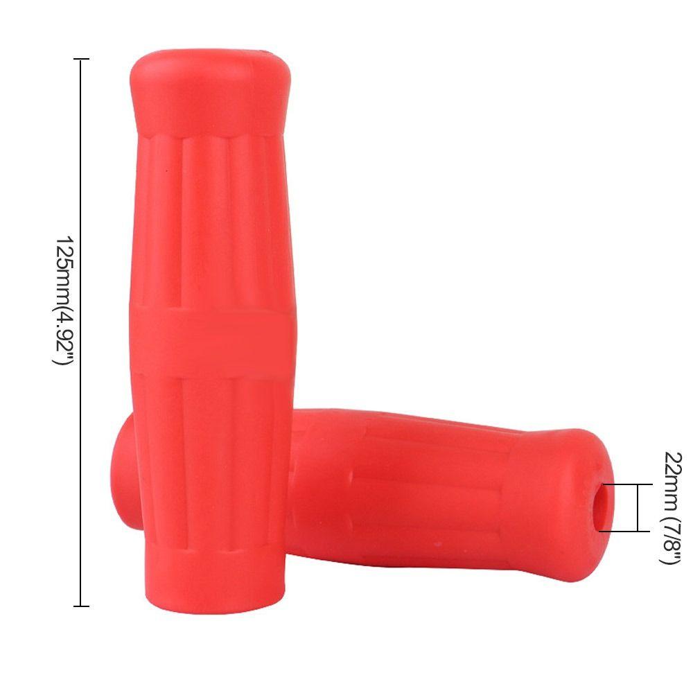 Non Slip Motorcycle Handlebar Rubber Hand Grip Bar Universal Motorcycles Grips Harley