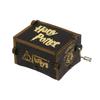 Black Potter Harry Music Box Engraved Wooden Music Box Interesting Toy Xmas Gift