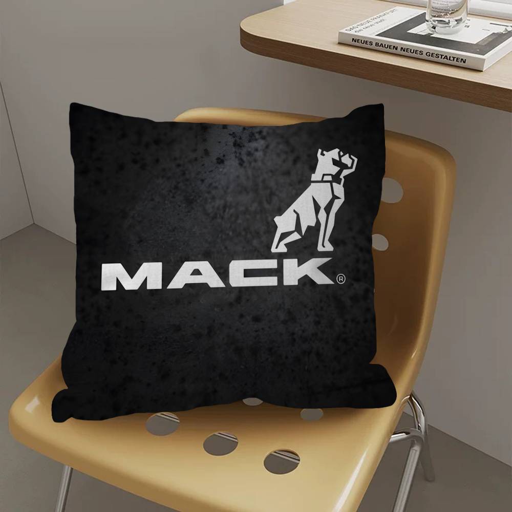 Подушка с логотипом T-Truck Car M-MACKs, Аниме-подушка, Подушка для изголовья дивана-кровати, Наволочка, Чехол для подушки 45x45 см, Модная