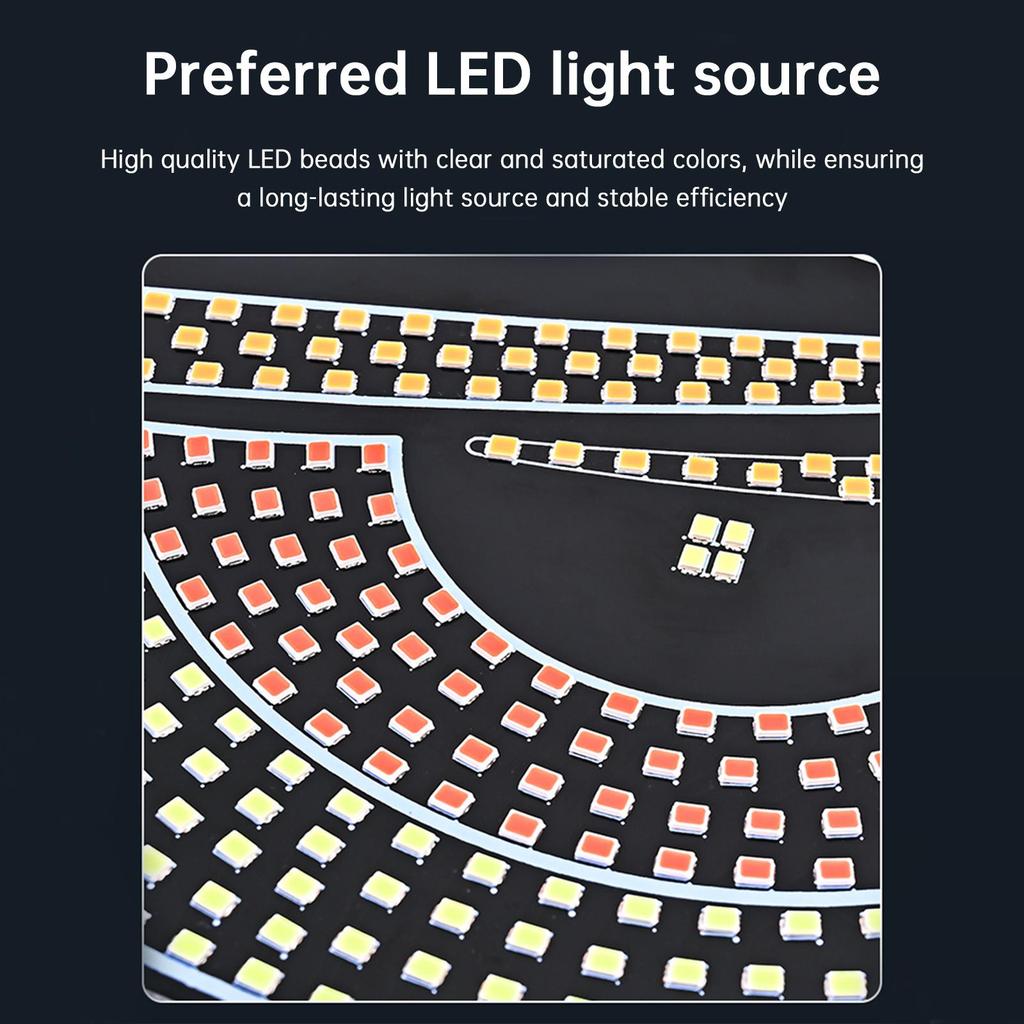 Светодиодный экран «Дьявольский глаз» Автомобильный глаз Фара грузовика Динамический светодиодный свет