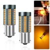 Светодиодная лампа Chemini S25 LED Single BA15S для указателя поворота, -24В, Настоящий янтарный, Высокая вспышка