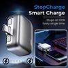 Портативный разветвитель Power Bank с автоматическим обнаружением полной зарядки, разъем USB Type-C, внешний аккумуляторный зарядник для мобильных устройств