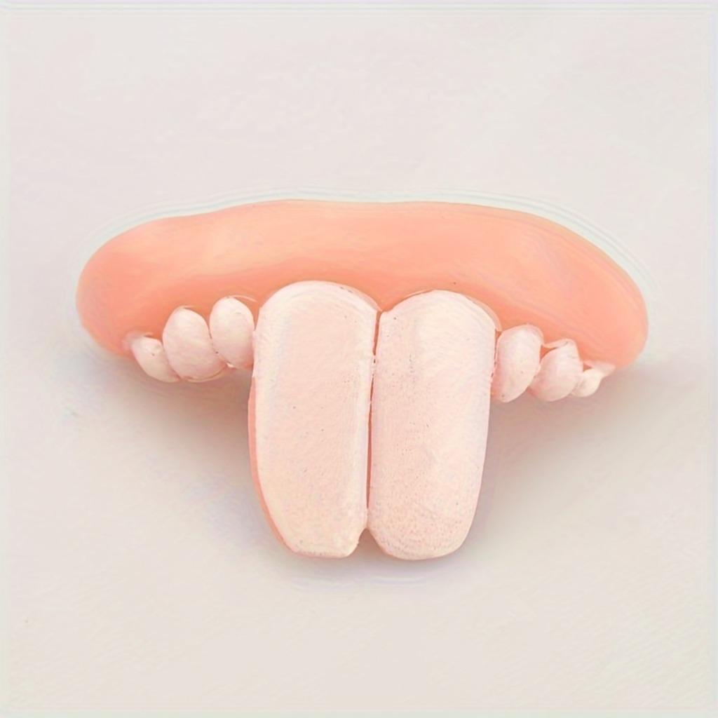 10 шт. новинка в виде шуточных зубных протезов - разноцветные пластиковые забавные зубные протезы для Дня смеха и реквизита на Хэллоуин