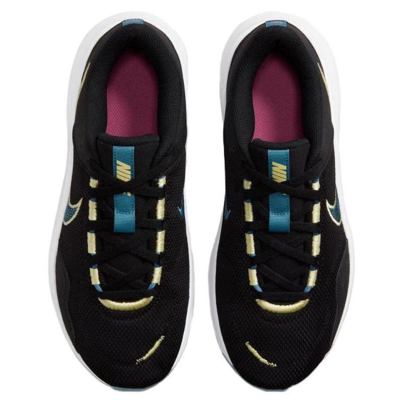 Nike Женские тренировочные футбольные бутсы Legend Essential 3 Next Nature 'Black Aqua Lemon' DM1119-006