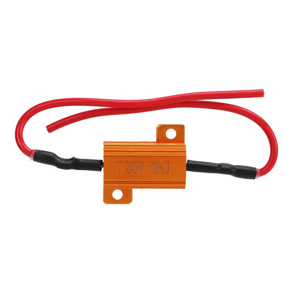 2 комплекта нагрузочного резистора 35 Вт 12 Ом, безошибочный сменный комплект аксессуаров для светодиодных указателей поворота, противотуманных фар