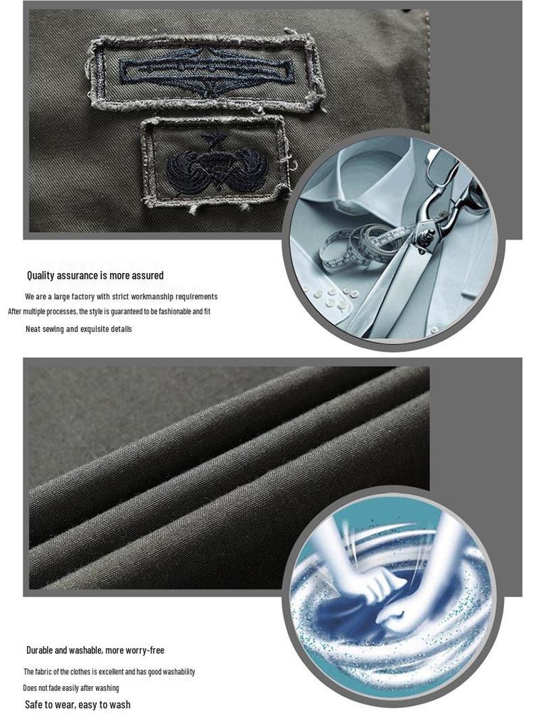 2022 Men's Military Workwear Jackets - Spring/Autumn Large Size Trend