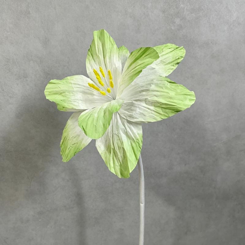 Handmade Gladiolus Paper Flower Heads for Decoration
