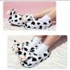 Household for Boys Girls Winter Milk Cow Slippers Funny Shoes Home Shoes Warm Slippers