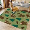 1PC Bigfoot Forest Extra Large Non-Slip Floor carpet, Office, family, bedroom, Studio Large Area Rug,Longlasting Material-J0325