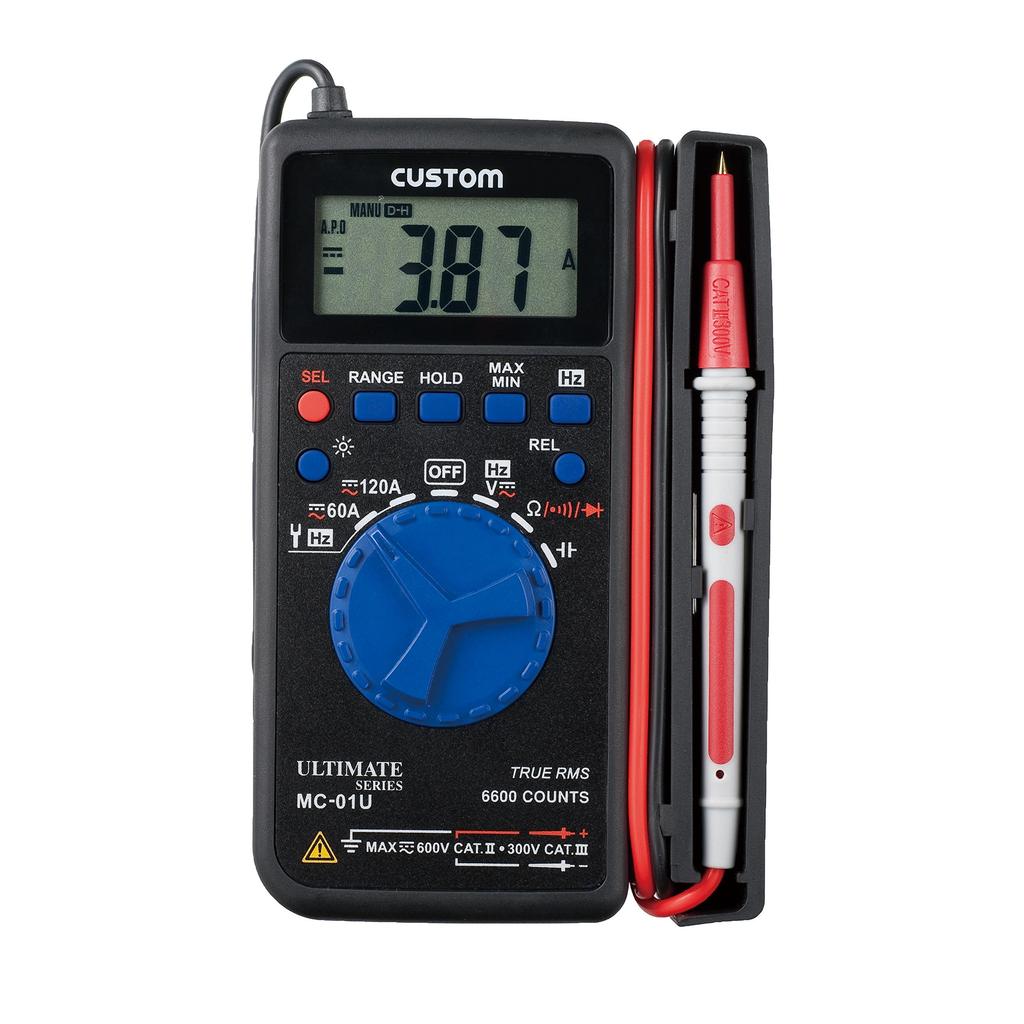 Цифровой мультиметр CUSTOM с зажимом MC-01U