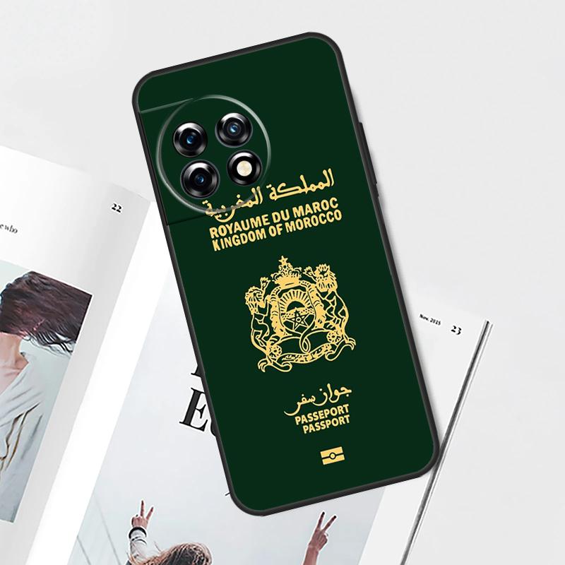 Maroc Morocco Flag Case For OnePlus 12 11 9 10 Pro 8T 9R 10T 10R 12R OnePlus Nord 2 2T N20 N10 CE 3 Lite Cover