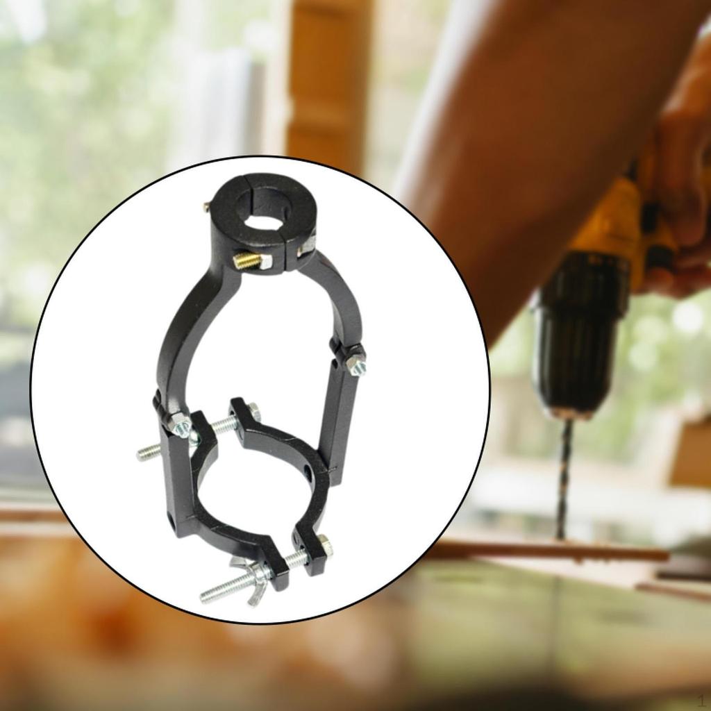 Адаптер-кронштейн для сверла с квадратным отверстием из алюминиевого сплава, простая установка, регулируемый 1,5-2,17 дюйма