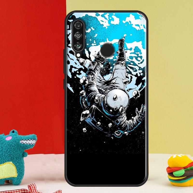 Чехол Луна Звезды Космос Для Huawei Nova 9 10 SE 12i 12s 11i 5T Y91 Y90 Y60 Y70 Y72 Y61 P60 Pro P20 P30 P40 Lite