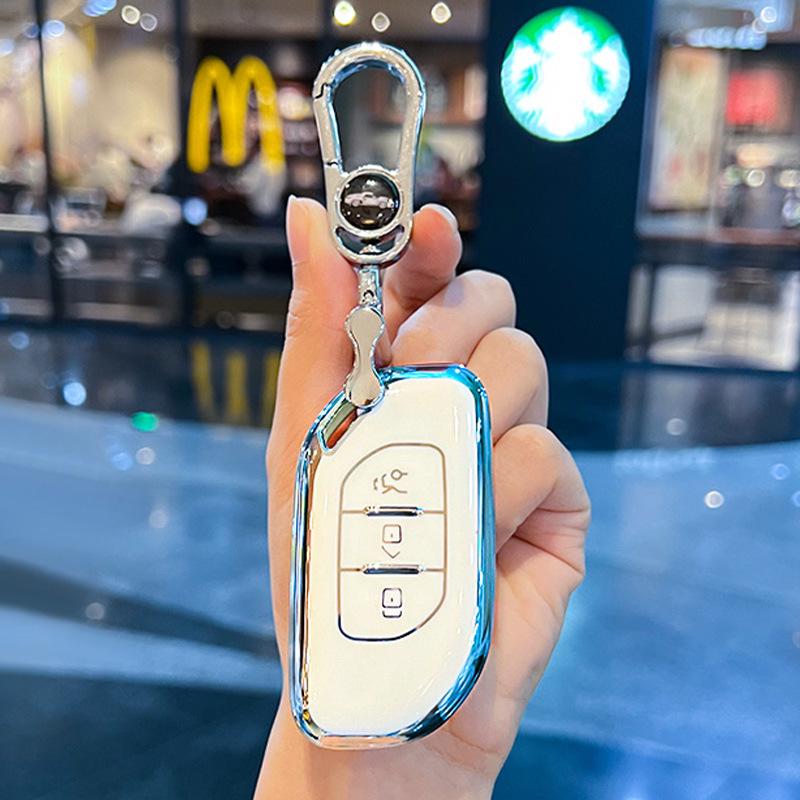 Dongfeng Fengxing T5 Evo/T5L Key Cover for Shengshi, New Yacht, and Thunder Models.