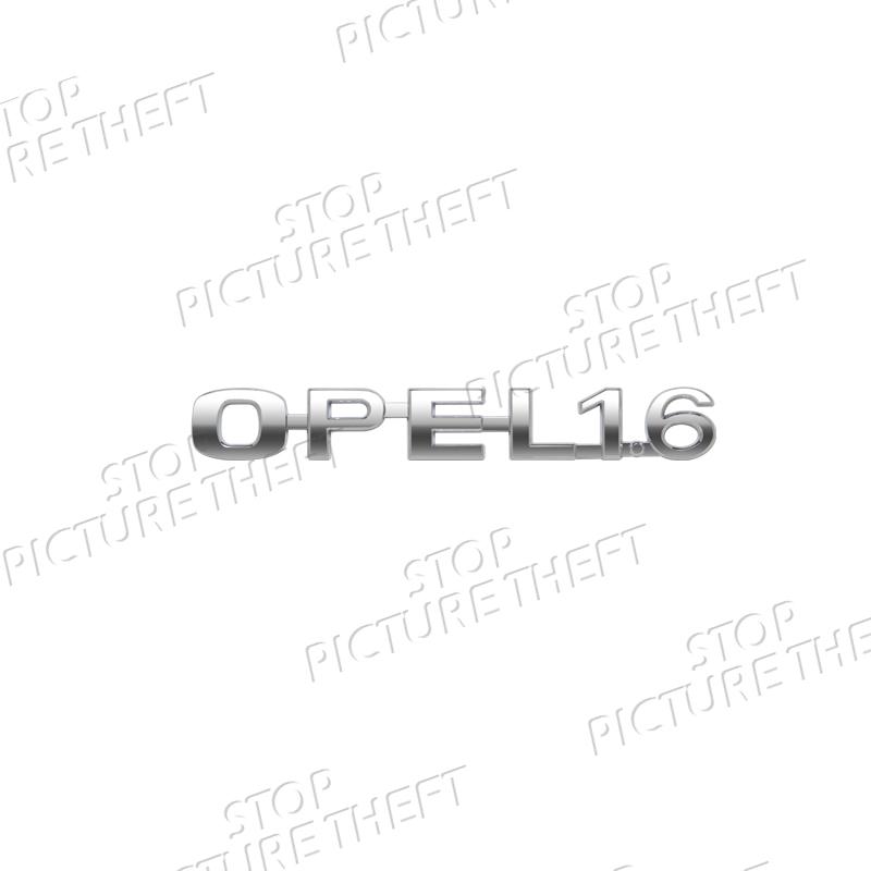 Для Opel Vauxhall Zafira Vectra Astra 1.6 Логотип 3D Металлическая Наклейка Значок Декоративные Аксессуары для Кузова Автомобиля Заднего Багажника